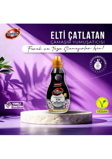 Vatan Elti Çatlatan Konsantre Çamaşır Yumuşatıcı 1440ml Tekli