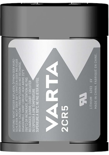 Varta 2cr5 Lityum 6 Volt Fotoğraf Makinesi Pili-156633