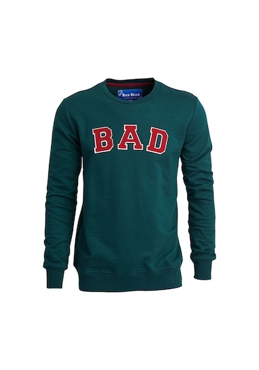 Bad Bear Erkek Sweatshirt Bad Convex 190212003-Frt (507094562) Yeşil