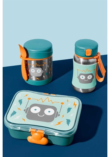 Skip Hop Zoo Paslanmaz Çelik Termos 325ml Robot