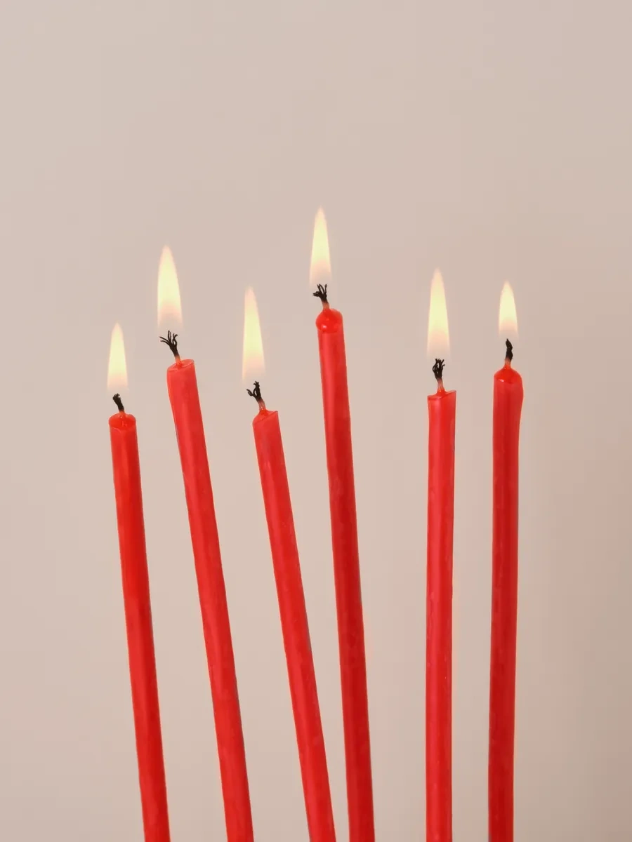 Nizegorodskie Sveci - Zavod Veresk Diyevomsky Mum Kırmızı No60 18797720 Kirmızı