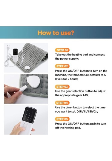 Fastbuy Türkçe Conventions1 Elektrikli Isıtma Yastığı Çok Fonksiyonlu Isıtıcı Yeri Şarj Edilebilir Uygun Ev Ve Ofis Kullanım