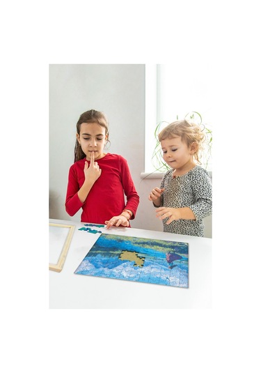 Ahşap Çerçeveli Puzzle - Tablo Hthp - 017 23 X 32 120 Parça