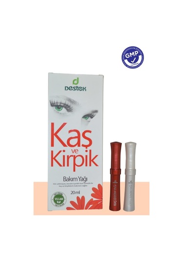 Destek Keratin İçerikli Kaş Kirpik Bakım Yağı 20 ML