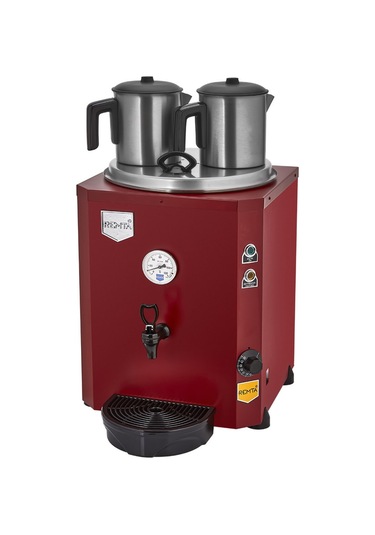 De11 Jumbo Çay Makinesi 2 Demlikli 23 Lt Elektrikli