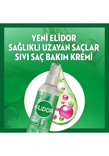 Elidor Superblend Güçlendirici ve Besleyici Sıvı Saç Bakım Kremi 200 ML