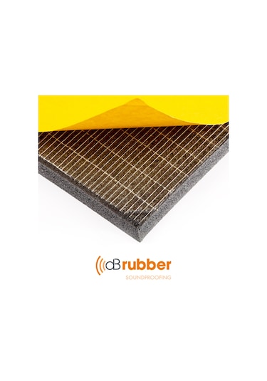 Dbrubber Teker Davlumbaz Oto Ses Yalıtımı Firex Sünger Db Rubber 6Mm 50 X 40Cm