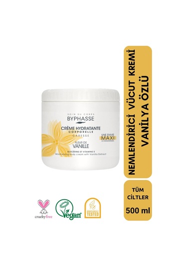 Nemlendirici Vücut Kremi Vanilya Özlü 500ml
