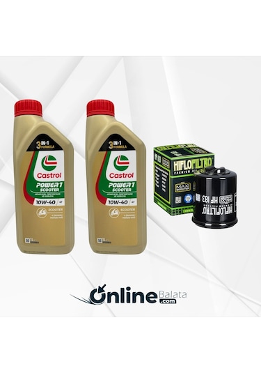Voge Sr3 250 Castroll Hiflo Filtre Bakım Seti