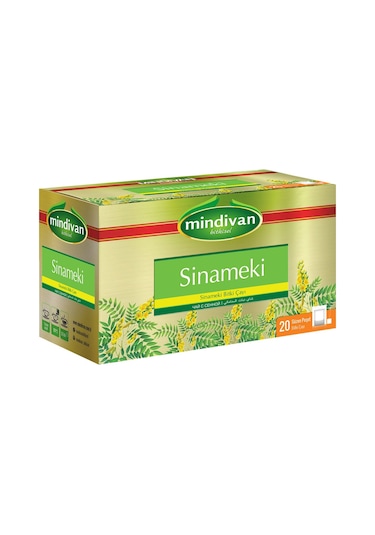 Mindivan Sinameki Bitki Süzen Poşet Çay 20'li