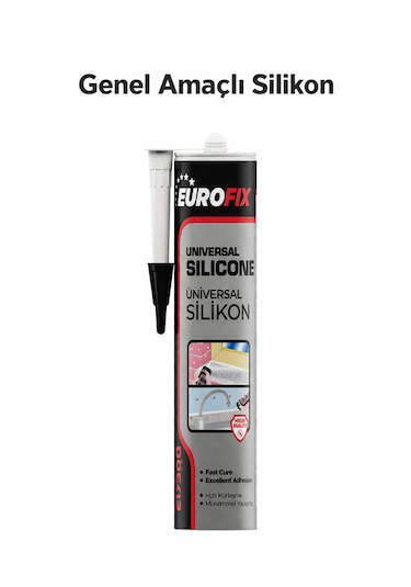 Se042 Eurofix Genel Amaçlı Silikon 280gr Beyaz