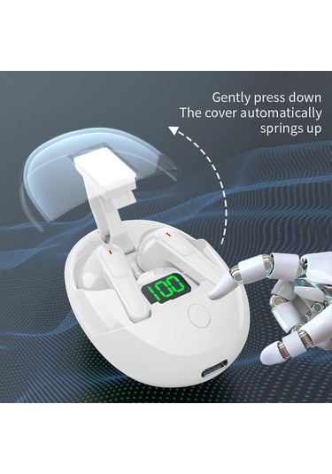 Kablosuz Bluetooth Kulaklık 5.3 İnç Düğmeli Açılır T0004