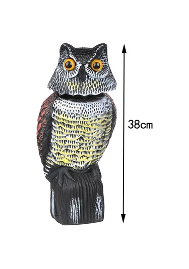 Suntek Magideal Bahçe Dekorasyon Gerçekçi Doğal Baykuş