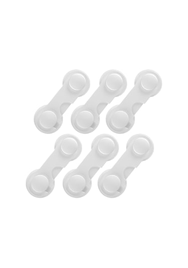 Moveevo Çocuk Güvenliği Kilitleri: Çekmeceler, Dolaplar, Buzdolabı İçin Kaldırılabilir Abs Kilitleme Aleti - Bebeği Ele Darbelerden Koru Beyaz