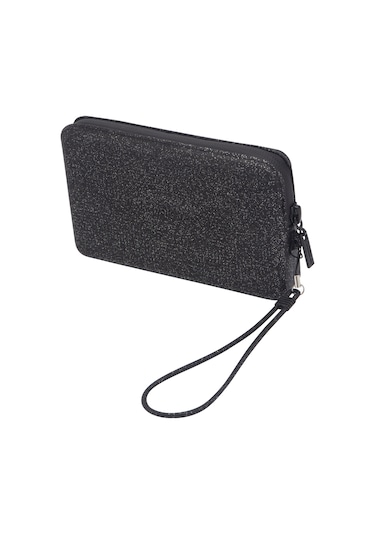 Havaianas Mini Bag Plus Glitter Siyah Plaj Cüzdanı Siyah