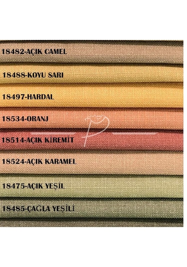 Fon Perde Keten Fonluk Aplim Desen 1. Kalite Tok Duruş