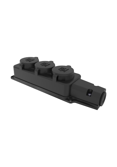 Bemis Monofaze Kauçuk Üçlü Grup  Priz