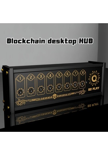Willowhaven Junehome 8 Portlu Usb Masaüstü Hub Beyaz - Bağımsız Anahtarlar Ve Usb Güç
