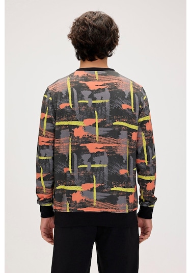 Bad Bear Erkek Flame Crewneck 24.02.12.017 001