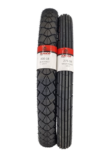 Honda Cg  Arora Ar  300-18 Tt Ve 275-18 Tt Tubetype Lastik Set