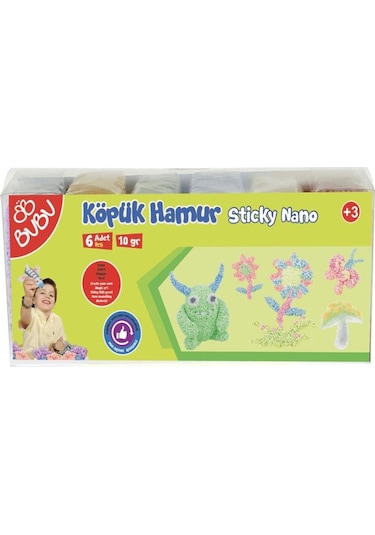 Bubu Köpük Hamur 6 x 10 G