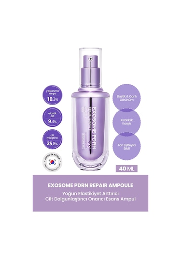 Maxclınıc Exosome PDRN Yoğun Elastikiyet ve Cilt Dolgunlaştırıcı Onarıcı Esans Maxclinic Ampoule