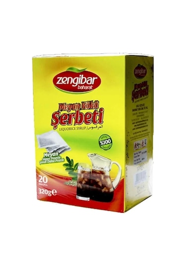 Zengibar Meyan Kökü Şerbeti 320gr 1 Adet