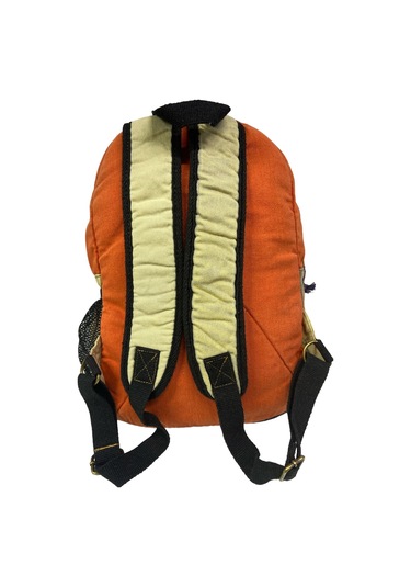 Kaliteli Vintage Disayn Sırt Gezi Çantası New Patchwork 5017 Sarı