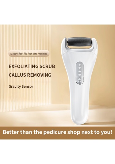 Mjq03 Elektrikli Ayak Nasır Sökücü Ayak Öğütücü 3 Silindir Kafalı Şarj Edilebilir Pedikür Aracı