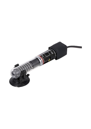 Hfambition 30-40 Cm Küçük Akvaryumlar İçin 25w Su Isıtıcı - Deniz Ve Tatlı Su Uyumlu, Sıcaklık Ayarlanabilir Abd Standartı