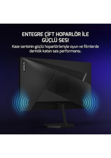 Gamepower Kaze Q80 27'' Flat Fast Ips 180hz 0.5ms Qhd 2k Gaming Monitör  Ölü Piksel Garantili