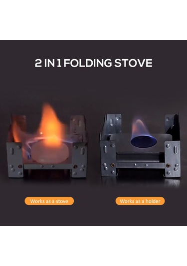 Vkemall Alkol Sobası Adası Alkol Sobası Seti Ff11 Gümüş