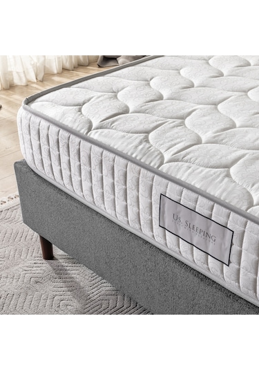 Us.Sleepıng Us. Sleepıng Full Ortopedik Grey Yaylı Yatak