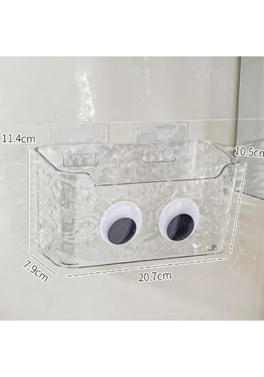 Suntek Duş Depolama Sepeti Ağır Hizmet Banyo Büyük-gözlü