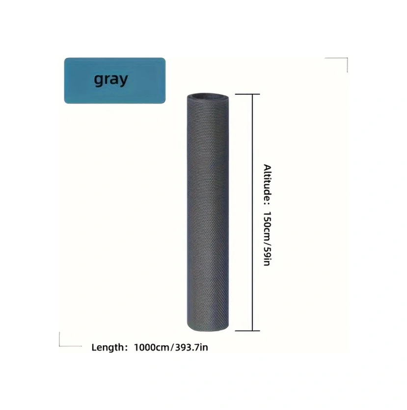 Gateesat Dayanıklı Sineklik Pvc Evcil Hayvan Korumalı Gri 150x1000cm