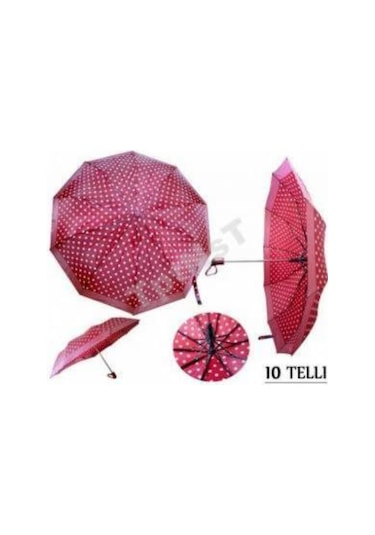 Bayan Şemsiye 10 Telli Vardem Xt10 Su Geçirmez. Çok Renkli