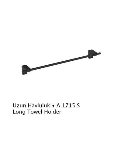 Deppot F1 Mat Siyah Uzun Havluluk A.1715.S