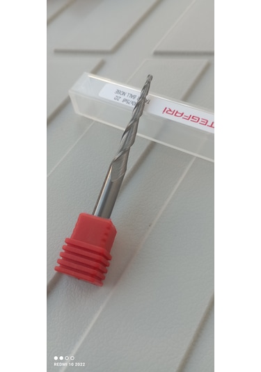 3mm Konik Küre Karbür Freze Ucu Tegfari 3x30x75x6 Mm