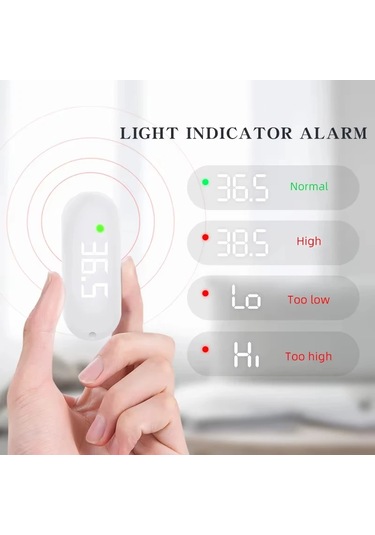 Mini Alın Termometresi Usb Termometre Dijital Bebek Monitörü