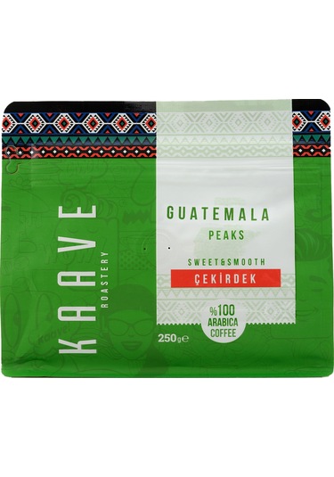 Kaave Roastery Guatemala Peaks Çekirdek Kahve 250 G