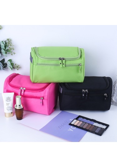 Geekyou Erkek Seyahat Tuvalet Çantası, Sağlam Poliester, Çok Fonksiyonlu, Büyük Kapasite, Taşınabilir, Dış Mekan Kullanıma Uygun Mavi