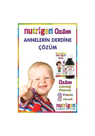 Nutrigen Pediatrik Üzüm Çekirdeği Ekstresi Şurup 2 x 200 ML