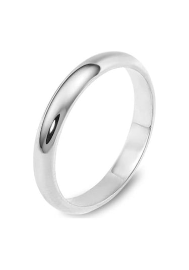 Klasik Alyans 14 Ayar Altın Orta Genişlik Oval 3.30 Gram
