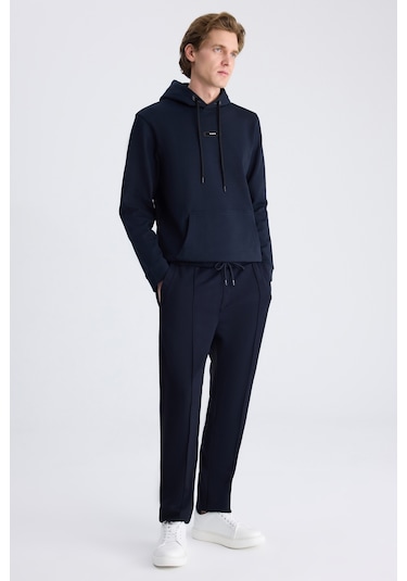 D's Damat Ds Damat Regular Fit Lacivert Düz Rayon Eşofman Alt 5hce347020012 101