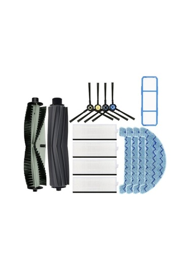 Unimarket A7 A9s V8s X750 X800 X785 Kauçuk Ana Fırça Hepa Filtre Yedek Parça Seti Süpürge Yedek Parçaları