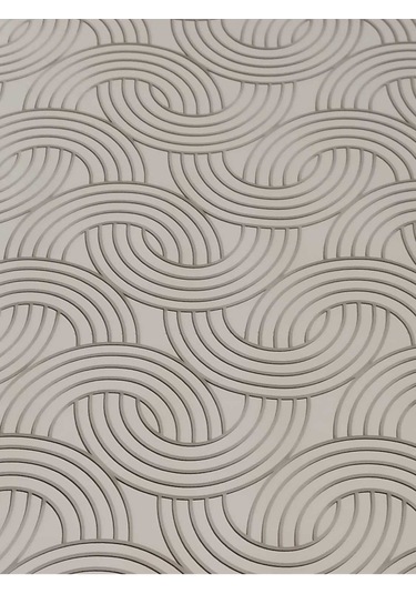 Elyaflı Pvc Muşamba - Desenli Silinebilir Masa Örtüsü 02mrl170a Bej