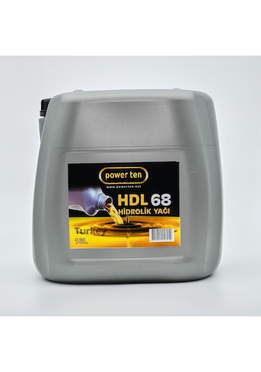 Power Ten 68 Numara Hidrolik Sistem Yağı 16 L