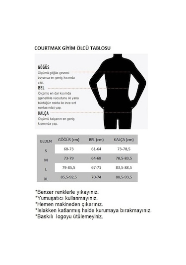 Courtmax Pileli Mortenis Eteği