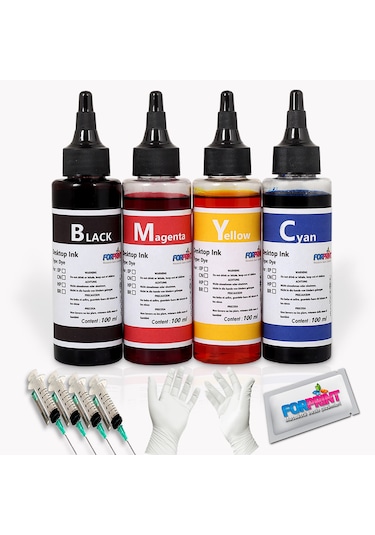 Epson L382-L386-L565-L3050-L3060 Uyumlu Mürekkep Seti 4X100 ML