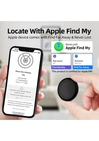 Skycity F08 Bluetooth 4'lü Paket Beyaz -  Mfi Onaylı, Bul App Uyumlu, 10 Ay Pil Ömrü, Nesne/evcil Hayvan Kayıp Engeli